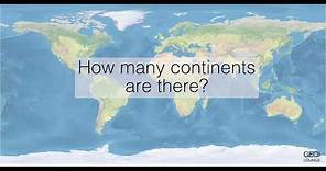 How many continents are there?