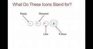 Twitter Icons and Symbols Tutorial