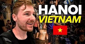 MY FIRST TIME in HANOI 🇻🇳 This Place is ONE OF A KIND | Vietnam