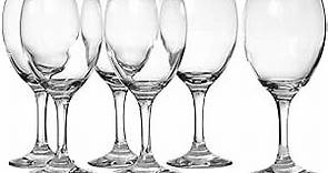 Vikko 11.5 Oz Glass Wine Glasses: Stemmed Wine Glasses for Red and White Wine - Thick and Durable Wine Glasses - Clear Glasses for Wine - Small Wine Glasses with Stem - Red Wine Glasses Set of
