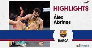 ÁLEX ABRINES en racha desde el TRIPLE en la victoria del Barça | Liga Endesa 2022-23
