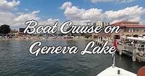 Lake Geneva Boat & Cruise Line - Full Lake Tour