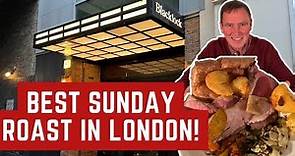 Reviewing Blacklock SUNDAY ROAST - The BEST in LONDON!