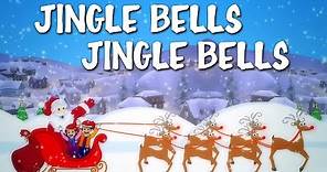 Jingle Bells Jingle Bells | Popular Christmas Carols With Lyrics | Songs For Kids