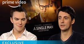 Matthew Goode & Nicholas Hoult on "naughty" Colin Firth | A Single Man | Prime Video