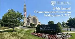 St. John's College High School | Class of 2022 Commencement Ceremony