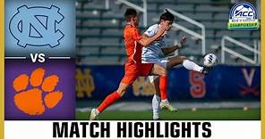 Clemson vs. North Carolina Championship Game Highlights | 2023 ACC Men’s Soccer