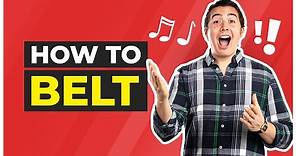What is Belting and How to Belt Your Singing Voice