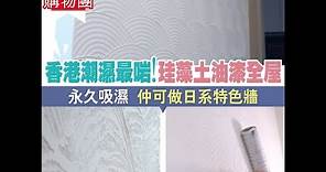 【#蝸居購物團】香港潮濕最啱！珪藻土油漆全屋 永久吸濕、仲可做日系特色牆