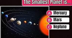 Guess The Planet | Solar System Quiz | General Knowledge Quiz