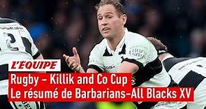 Rugby - Les Barbarians britanniques s'imposent face aux All Blacks XV