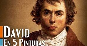 Jacques Louis David en 5 Pinturas | ¿Quién fue? ¿Qué cuadros pintó? ft. El Cubil de Peter
