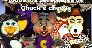 todos los personajes de Chuck e cheese