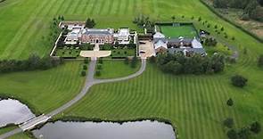Wayne Rooney`s £20million Cheshire Mansion complete and lived in.