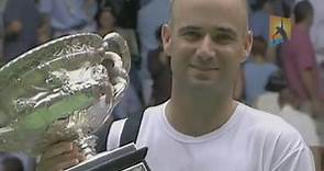 Agassi v Schuettler 2003 Australian Open Men's Final Highlights