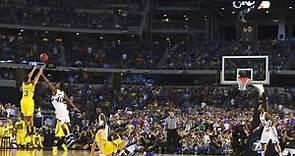 OTD in 2013 Trey Burke made an immortal shot that propelled Michigan over #1 seed Kansas in a Sweet 16 game nobody will ever forget #MichiganMemoryVault 〽️ #GoBlue