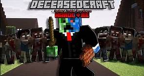 HOW I SURVIVED A HARDCORE ZOMBIE APOCALYPSE IN MINECRAFT | DECEASED CRAFT PART 1