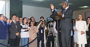2001 - Las Naciones Unidas y el Secretario General Kofi Annan | Naciones Unidas