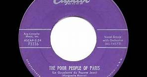 1956 HITS ARCHIVE: The Poor People Of Paris - Les Baxter (a #1 record)