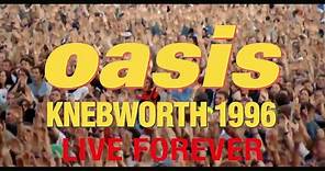 Oasis - Live Forever (Live At Knebworth) Taken from the cinematic documentary 'Oasis Knebworth 1996'