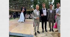 IN PHOTOS: Multiple NHL stars spotted as Pavel Zacha marries his long-time girlfriend in France