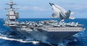 The World's Largest Aircraft Carrier USS Gerald R. Ford in Action