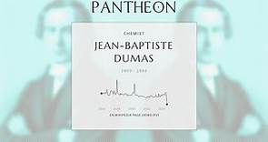 Jean-Baptiste Dumas Biography - French chemist (1800–1884)