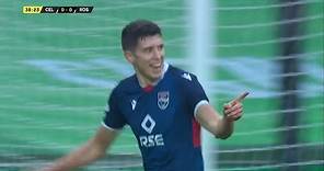 Ross Stewart gives Ross County the lead against Celtic in Betfred Cup