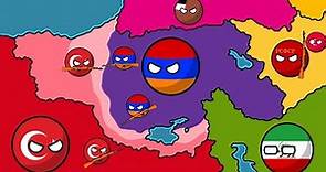 History of Armenia 1900-2021 [Countryballs]