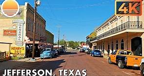 Jefferson, Texas! Drive with me in a Texas town!
