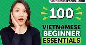 Learn Vietnamese: 100 Beginner Vietnamese Videos You Must Watch
