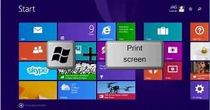Windows 8 / 8.1 - How to Take A Screenshot [Tutorial]