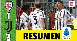 Cagliari 1-3 Juventus. ES UNA MÁQUINA Hat trick de Cristiano Ronaldo, el 57 de su carrera | Serie A