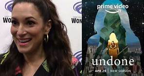 Undone Season 2 - Angelique Cabral ("Becca") Interview