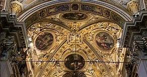 Il meraviglioso interno barocco di Santa Maria Maggiore e il suono dell'organo