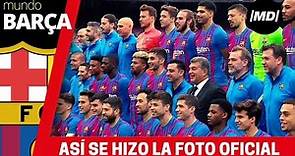 El Barça se hace la fotografía oficial de la temporada 2021-22