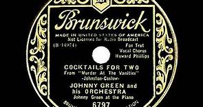 1934 Johnny Green - Cocktails For Two (Howard Phillips, vocal)