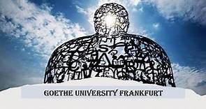 Goethe Universität || Goethe university Frankfurt || Westend Campus Tour