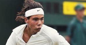 Rafael Nadal's FIRST Grand Slam Appearance (2003 Wimbledon)