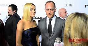 Sunny Mabrey & Ethan Embry at the 2015 Make-Up Artists & Hair Stylists Guild Awards #MUAHSawards