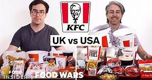 US vs UK KFC | Food Wars