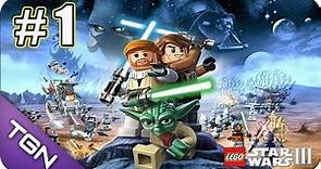 Lego Star Wars 3 The Clone Wars - Gameplay Español - Capitulo 1 - HD 720p