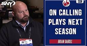 Brian Daboll on possibility of calling plays for Giants next season | SNY