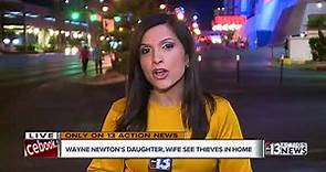 Wayne Newton's daughter, wife see thieves in home