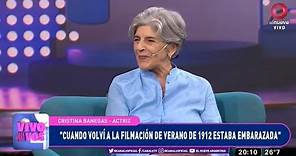Cristina Banegas: "En mi carrera hice de todo" #VivoParaVos