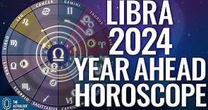 Libra 2024 Horoscope ♎ Year Ahead Astrology