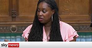 Watch the moment Dawn Butler was ordered to leave Commons after saying PM 'lied'