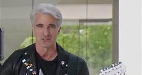 Craig Federighi shreds the guitar at the Apple WWDC 23 Keynote