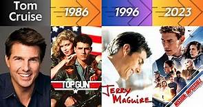 Tom Cruise Evolution - Every Movie from 1981 to 2023