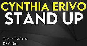 Cynthia Erivo - Stand Up - Karaoke Instrumental